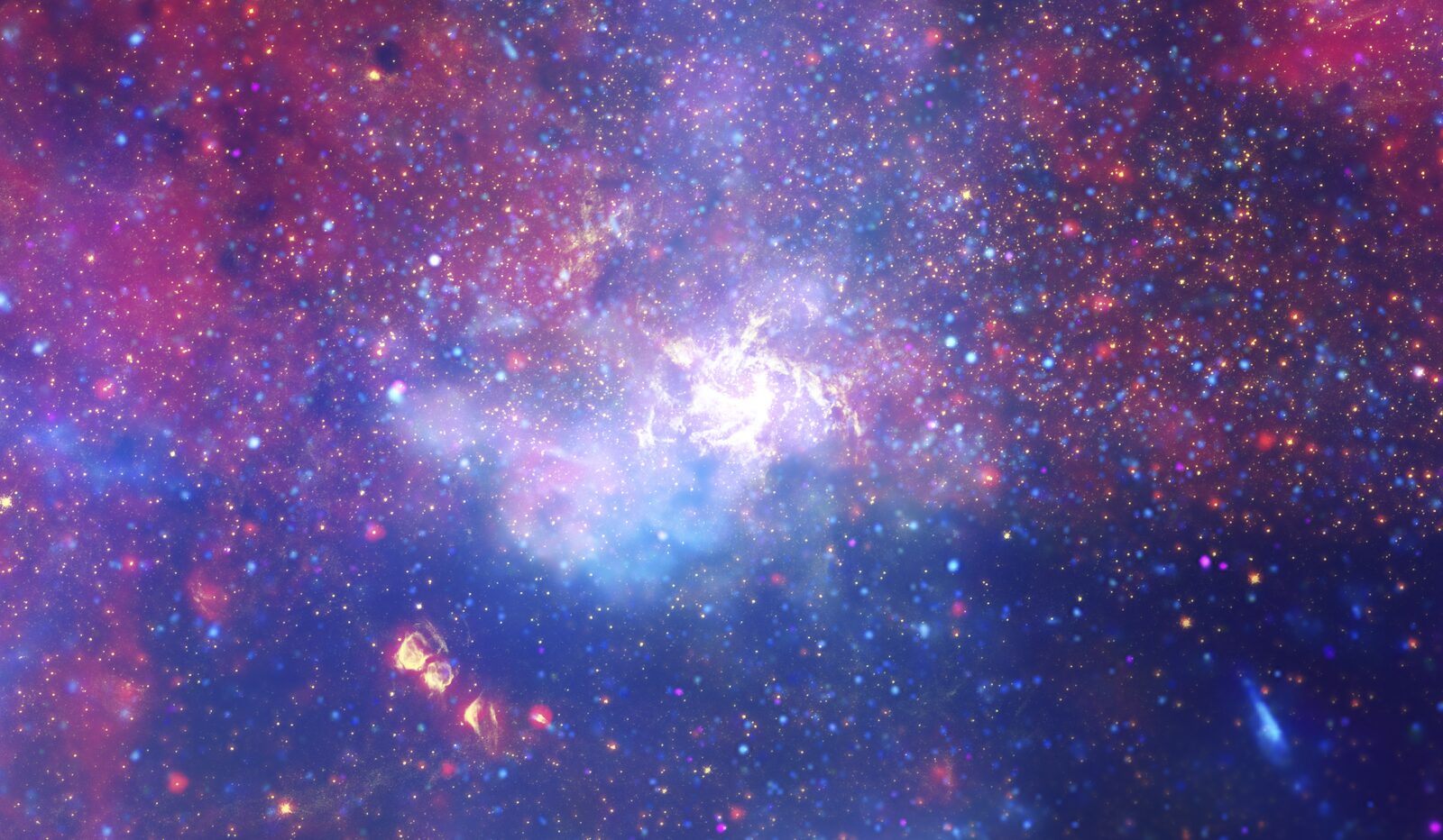The center of the Milky Way, around Sagittarius A*